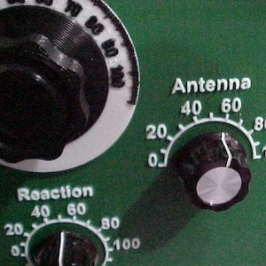 1C5GT Pentode Regenerative Radio 250 Khz to 17.5 Mhz, Continuous ...