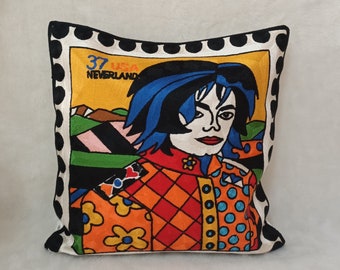 Michael jackson pillow | Etsy Modern POP ART Michael Jackson Pillow