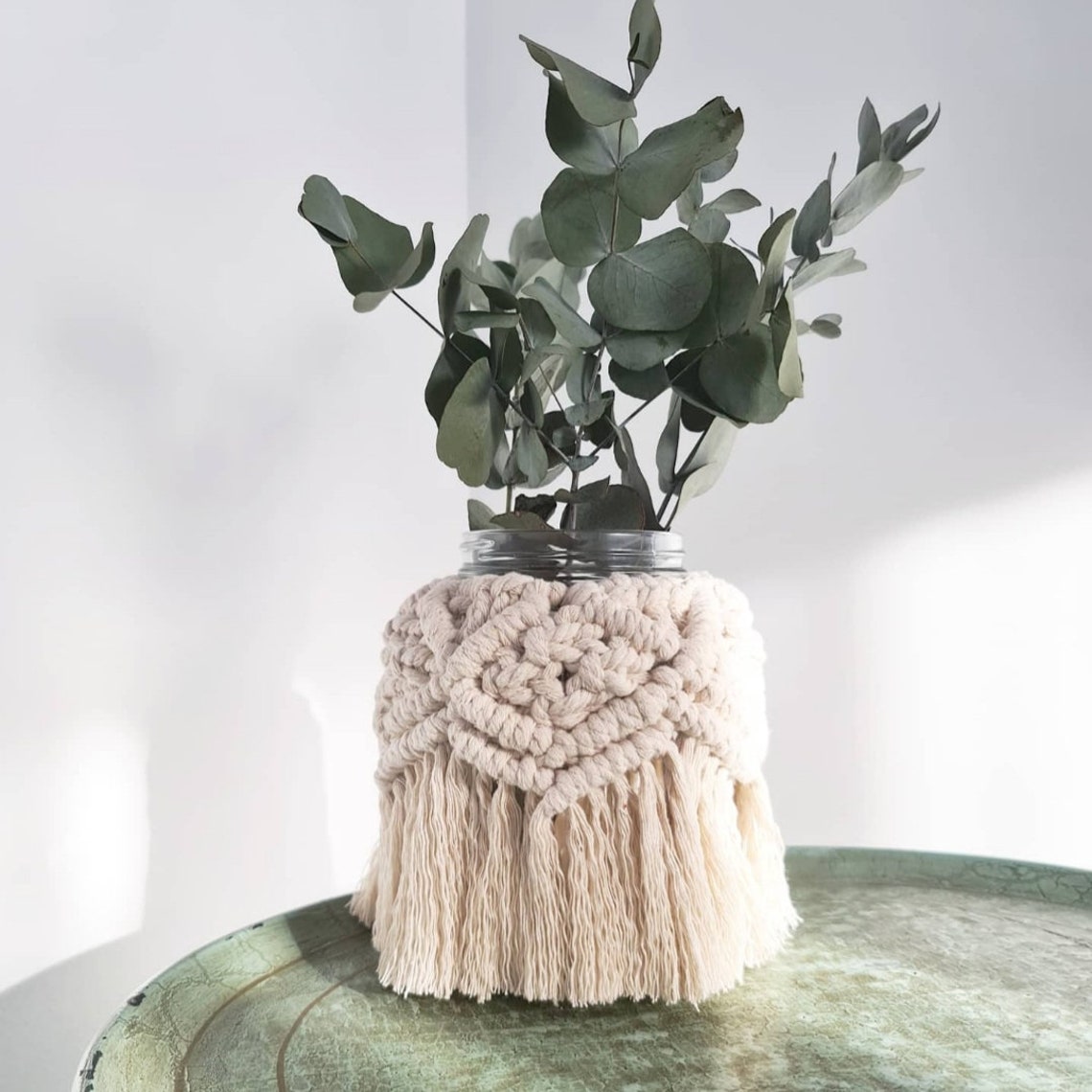 Macrame Mason Jars Macrame gifts Macrame vase Gifts for Etsy