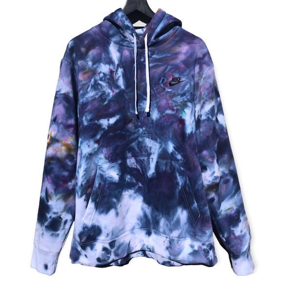 LUNA Nike Ice Tie Dyed Hoodie Size XL-3XL | Fleece Sweatshirt