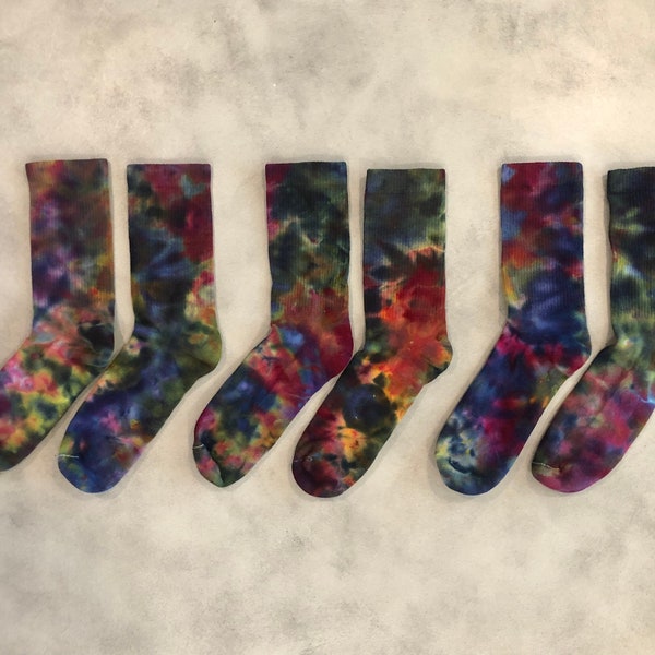 Tie Dye Socks - Etsy