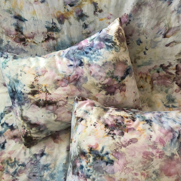 BOHEME Ice Tie Dye Duvet Cover Set | Sheets | Pillowcases | Pastel Cotton Bedding Linens