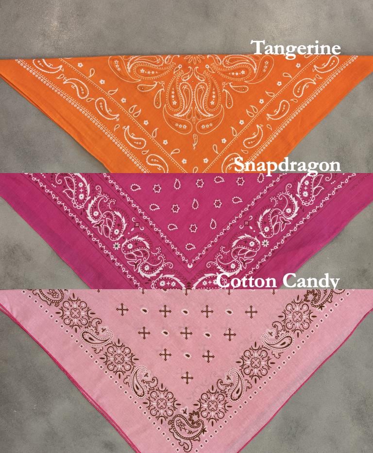 Tocayo Sunbleached Bandana - Sold Individually | Hand Dyed 20