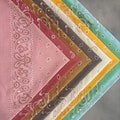 Tocayo Sunbleached Bandana (Sold Individually) | Hand Dyed 20" Cotton Paisley Handkerchief Muted Color | Lightweight Scarf Hair Head Wrap
