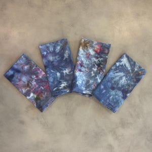 LUNA Iced Tie Dyed Cotton Napkins