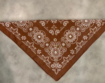 27インチ サンブリーチ 手染め ペイズリー バンダナ | ウエスタン