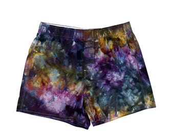 Boxer tie-dye in cotone / Pigiama in popeline di cotone