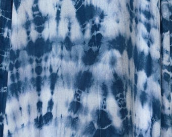 NAMI Shibori Tie Dye Maxi Dress | Hand Dyed Lightweight Sundress