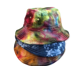 Toddler Tie Dye Bucket Hat | Cotton UPF 50+ Sun