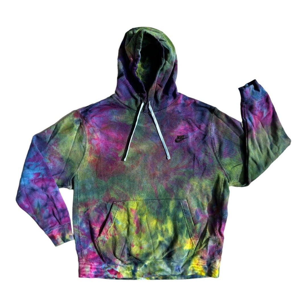 rainbow nike hoodie