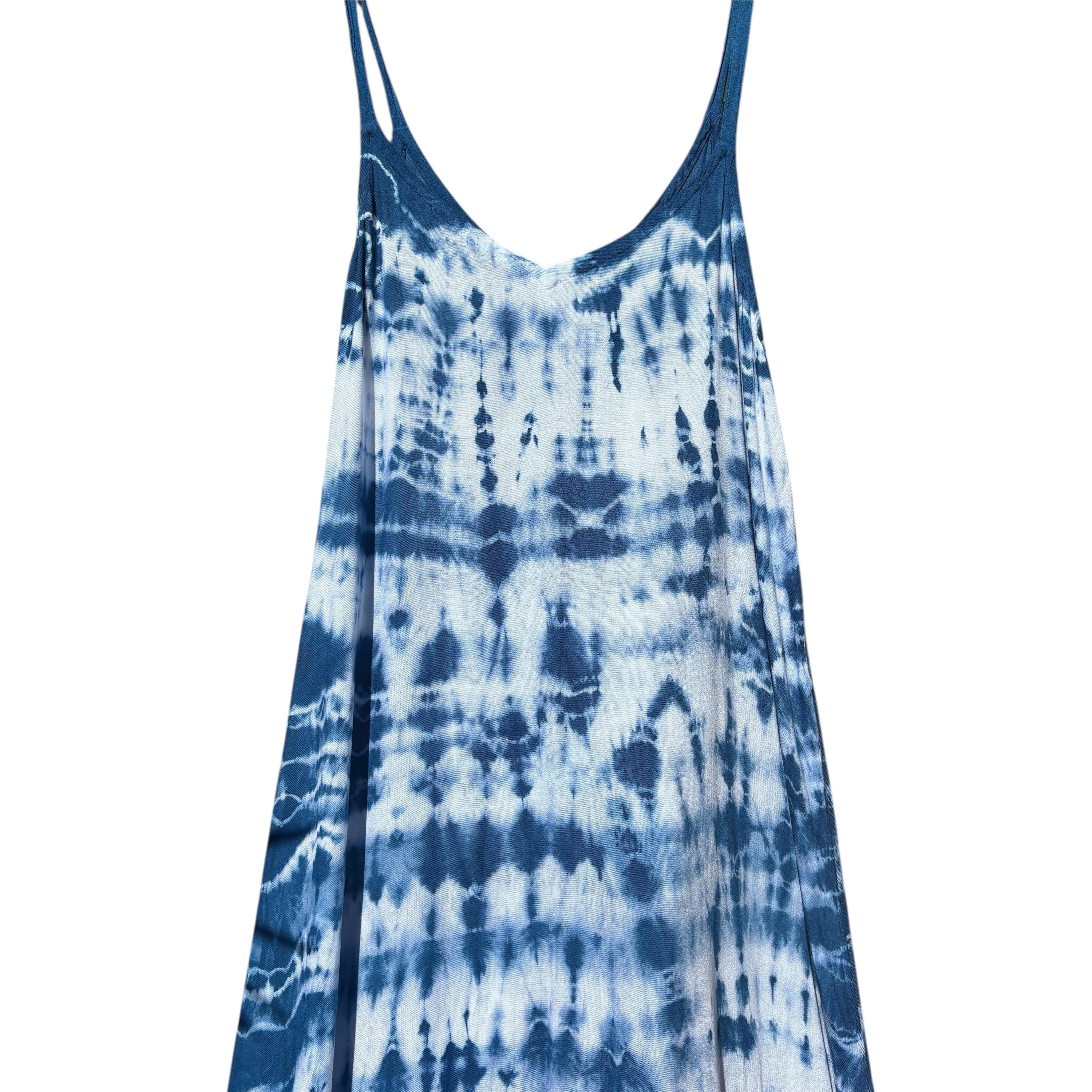 NAMI Shibori Tie Dye Maxi Dress | Hand Dyed Lightweight Sundress