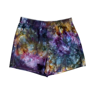 Ice Dyed Boxer Shorts | Tocayo Hand Tie Dyed Cotton Poplin Boxers | Sleep Lounge