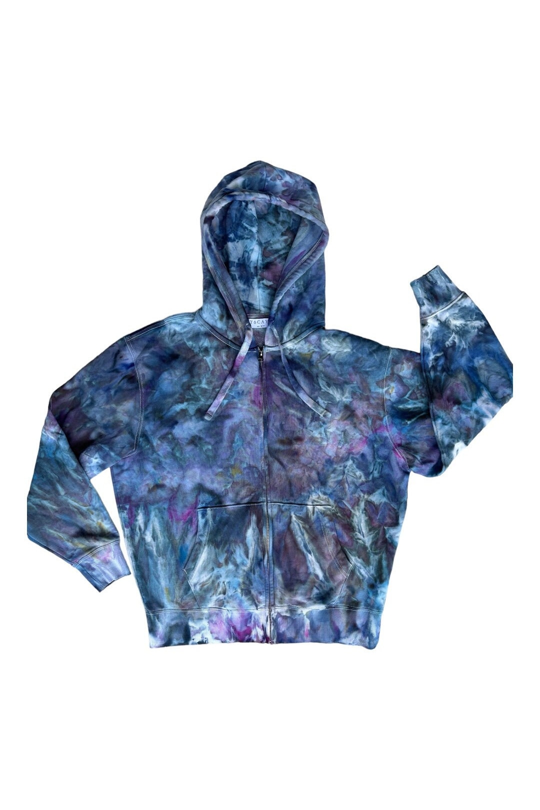 ミュージシャン WANIMA Tie Dye ZIP UP HOODIE XL LUNA Ice Tie Dye Zip Oversized Hoodie Large | Cotton Blend