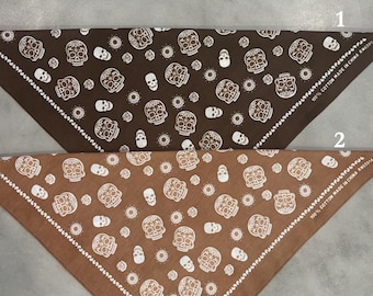 SALE SECONDS Hand Dyed Bandana | 20&quot; Cotton Handkerchief Scarf