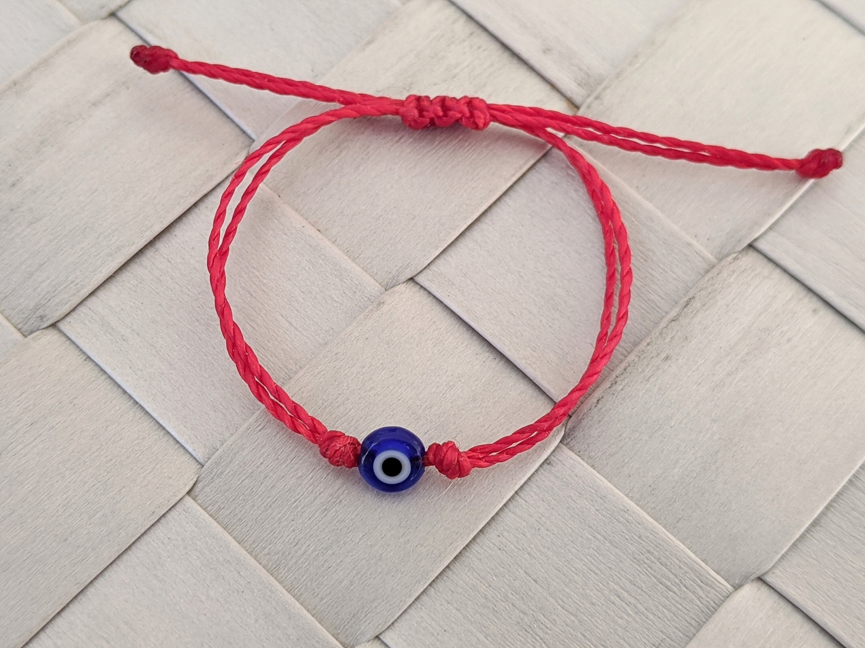 Baby Protection Bracelet Evil Eye Baby Bracelet Red String Etsy