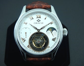 Portas Tourbillon Dual Time Automatic 24 Jewel Watch AF Fully Working Etsy