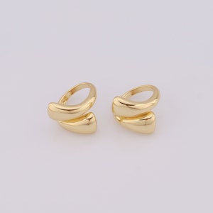 18K Gold Filled Embrace Ring, Fashion Ring, Gift for Her