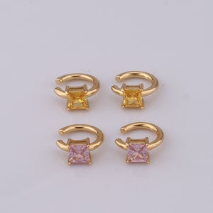 Gold Non Piercing Cartilage Clip Earrings,18K Gold Filled Cuff Earrings,Hypoallergenic Huggie Hoop,Gift for Her