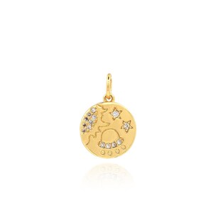 Ciondolo astronauta in argento sterling, ciondolo collana astronauta Ciondolo astronauta in argento sterling, ciondolo collana astronauta