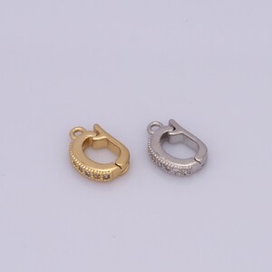 Openable Clasp,18K Gold Filled Snap Clasp, Necklace Clasp, Jewelry Clasp, Bracelet Clasp DIY Jewelry Making Supplies
