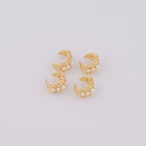 Gold Non Piercing Cartilage Clip Earrings,18K Gold Filled Chain Cuff Earrings,Hypoallergenic Huggie Hoop,Gift for Her