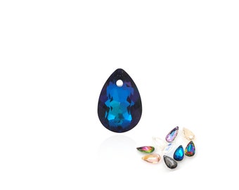 672pcs Crystal Baroque Pendants, 6433 Crystal Pendants, Water Drop Necklaces, Teardrop Pendants, DIY Crystal Accessories