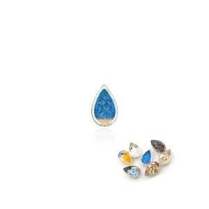 672pcs Crystal Baroque Pendants, 6433 Crystal Pendants, Water Drop Necklaces, Teardrop Pendants, DIY Crystal Accessories