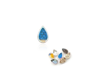 672pcs Crystal Baroque Pendants, 6433 Crystal Pendants, Water Drop Necklaces, Teardrop Pendants, DIY Crystal Accessories