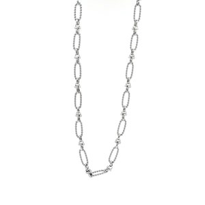 Gedrehte Kette, Halbfertige Edelstahl PapierklammerKette, große Edelstahl Kette, Zubehör für DIY Kette Schmuckherstellung, 25x11mm
