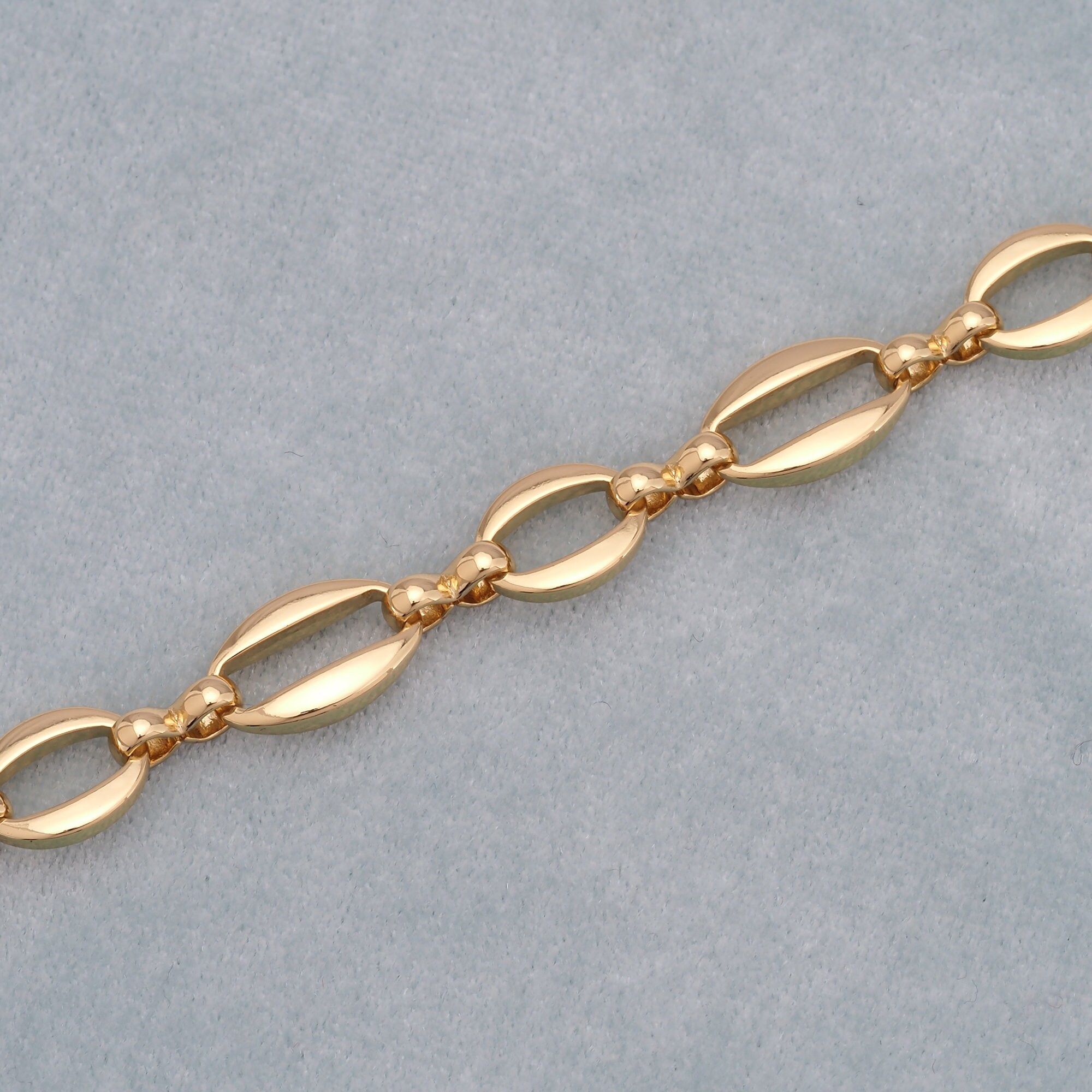 18K Gold Filled Figure 8 Chain,semi Finished Chain for DIY Bracelet ...