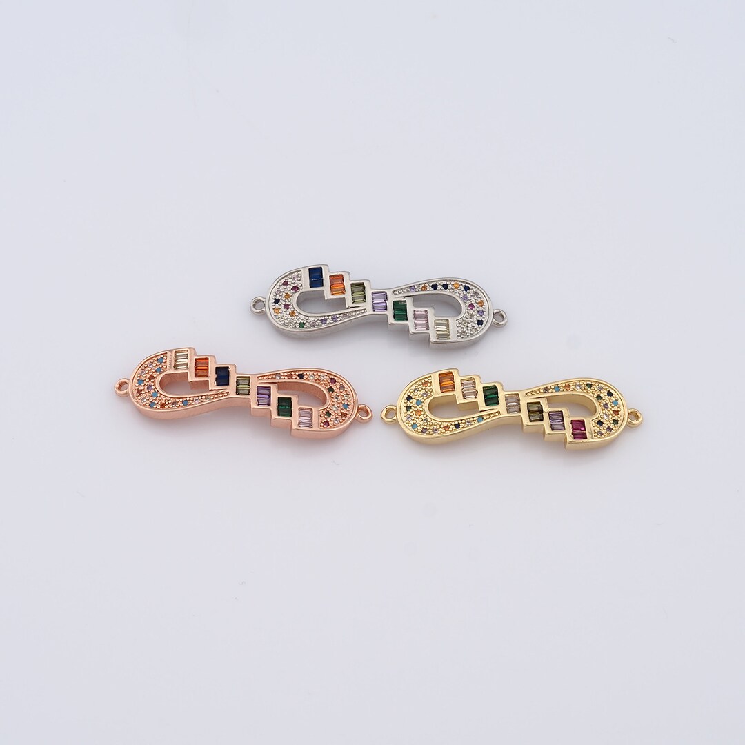 18K Gold Filled Infinity Connector,gold Infinity Connector,infinity ...