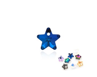 1440PCS Element Necklaces, 6714 Crystal Pendants, Star Pendants, Crystal Polaris Pendants, Polaris Charm, Multi-Color Options