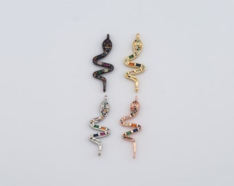 18K Gold Filled Schlangenstecker, Schlangenstecker, Schlangenstecker für DIY Schmuckherstellung Lieferung