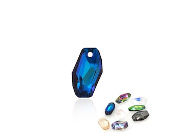 144pcs Meteor Crystal Pendants, Graphic Pendant Necklace, 6670 Crystal Pendants, Crystal AB, DIY Crystal Accessories