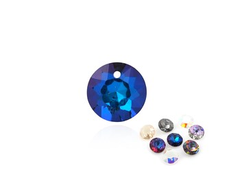 672pcs Crystal Pendants, Classic Cut Crystal 6430 Pendants, DIY Crystal Accessories