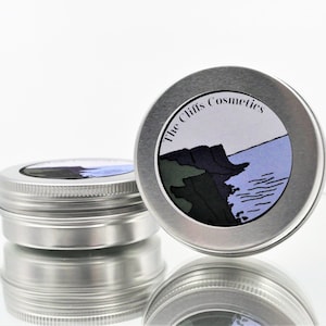 Unflavored Vegan Lip Balm | thecliffscosmetics | natural lip balm | cruelty free | completely organic | lip butter | reusable container