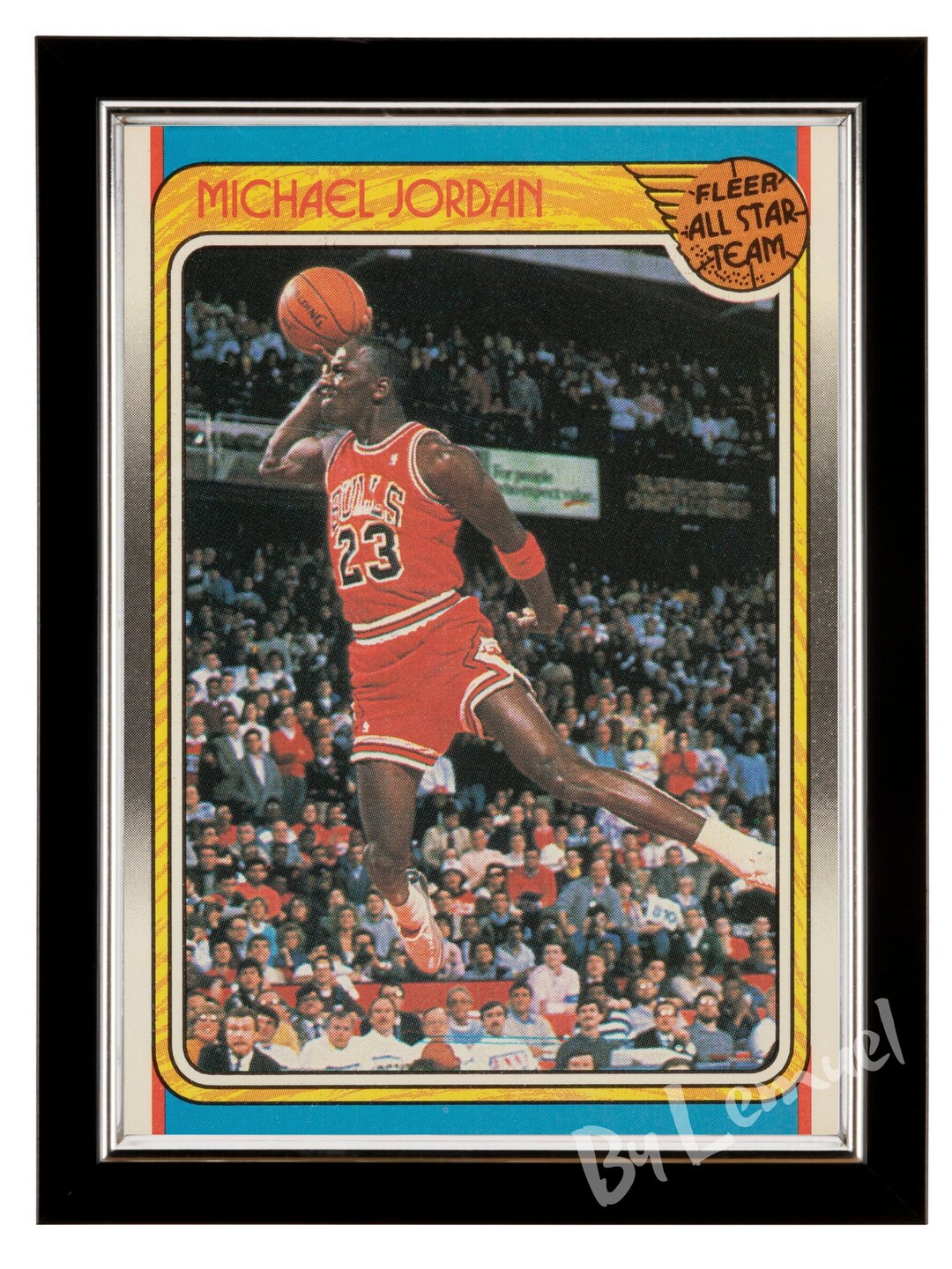 michael jordan fleer all star team card 1988