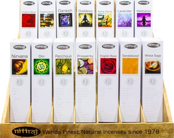 Nitiraj Platinum Incense 25gr each box