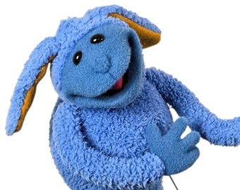 Blue Sheep Puppet
