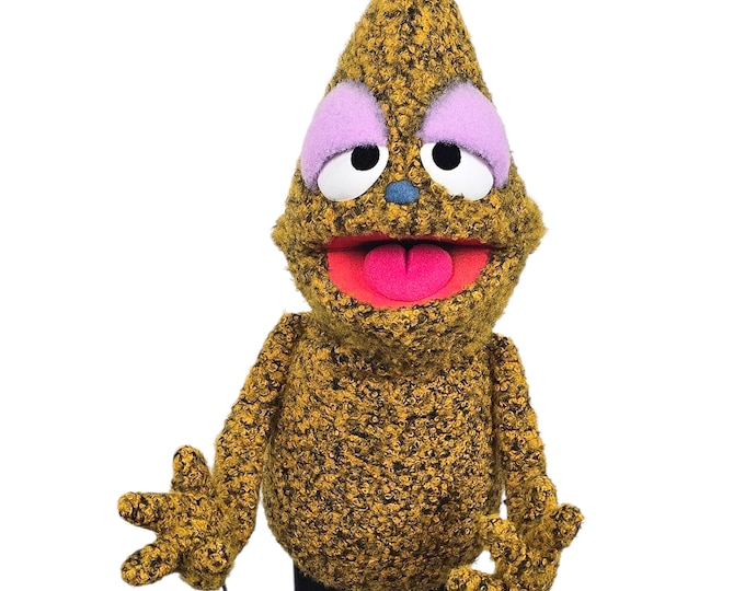 Yellow Monster Puppet