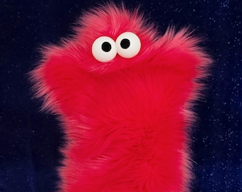 Pink Monster Glove Puppet