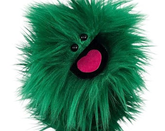 Green Wackadoo Monster Puppet