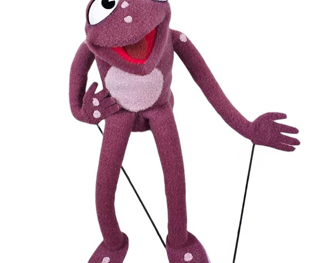 Little Frog Puppet