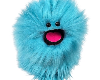 Blue Wackadoo Monster Puppet