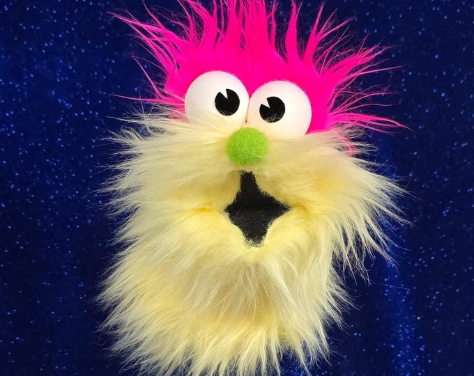 Yellow Wackadoo Puppet