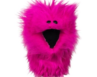 Pink Wackadoo Monster Puppet