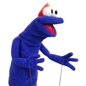 Monster Practice Puppet by Uzzyworks. Professional Hand and Rod
