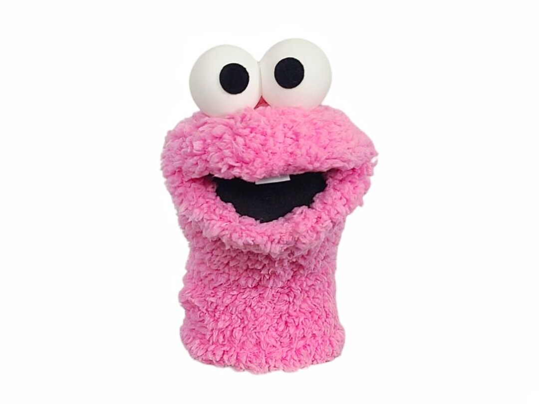 Wackadoo Monster Practice Puppet. Pink Creature. Professional Handmade ...