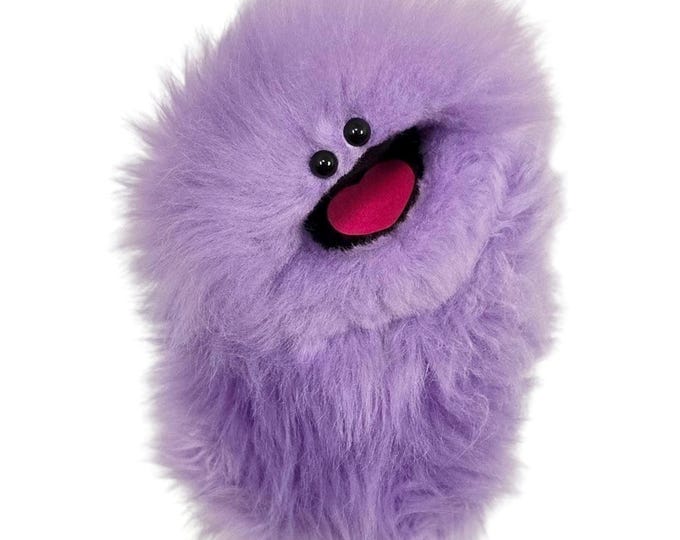 Purple Wackadoo Monster Puppet