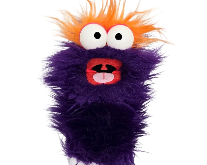 Purple Wackadoo Monster Puppet